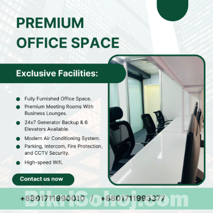 Fully Equipped Co-Working Office for Rent in Bashundhara R/A
